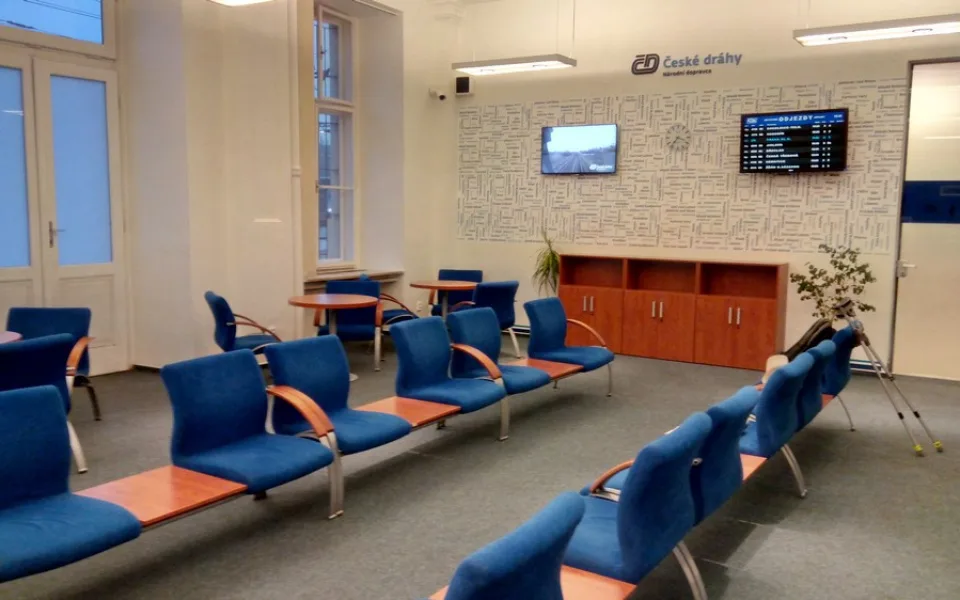 Nová čekárna ČD Lounge na brněnské hlavním nádraží, foto: Martin Šeda