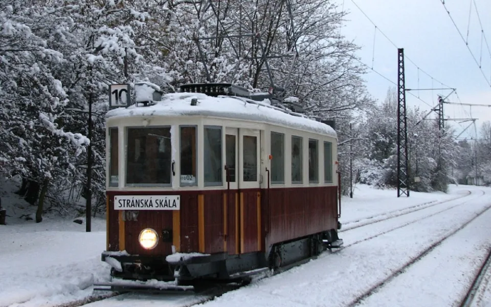 Mikulášská tramvaj, Zdroj: DPMB