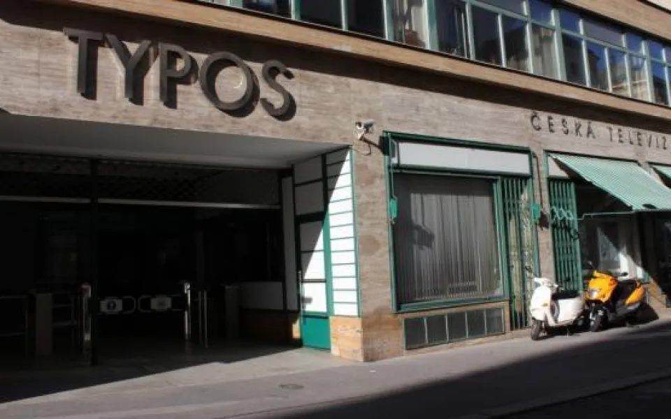 Palác Typos, zdroj: ČT