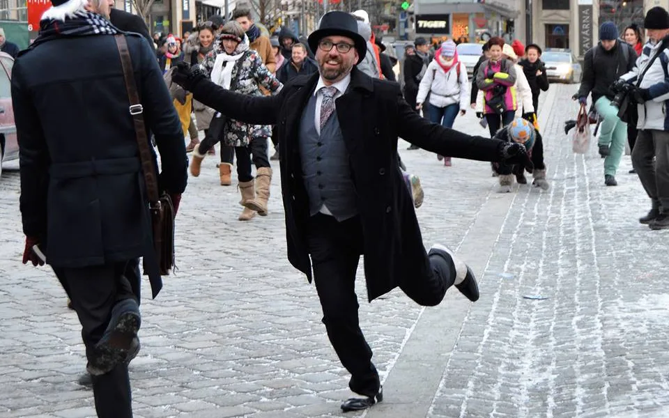 Silly Walk Brno 2016.