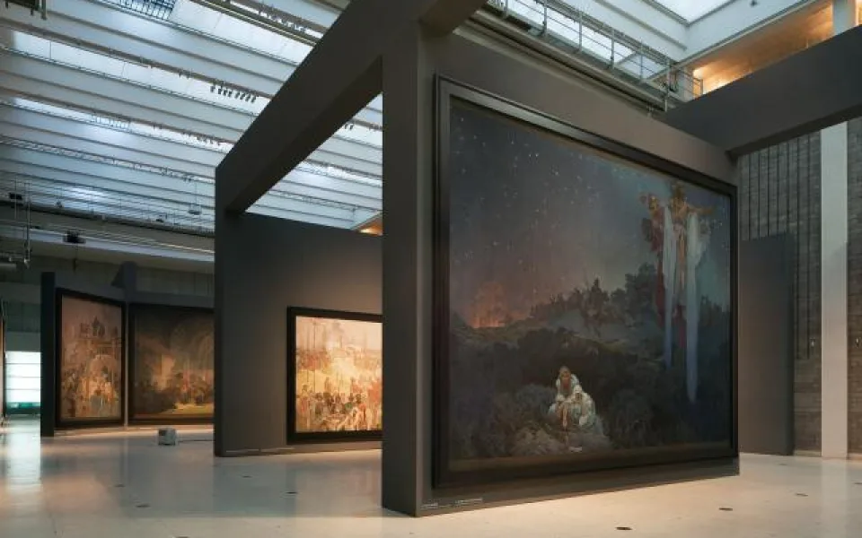 Slovanská epopej v Národní galerii v Praze