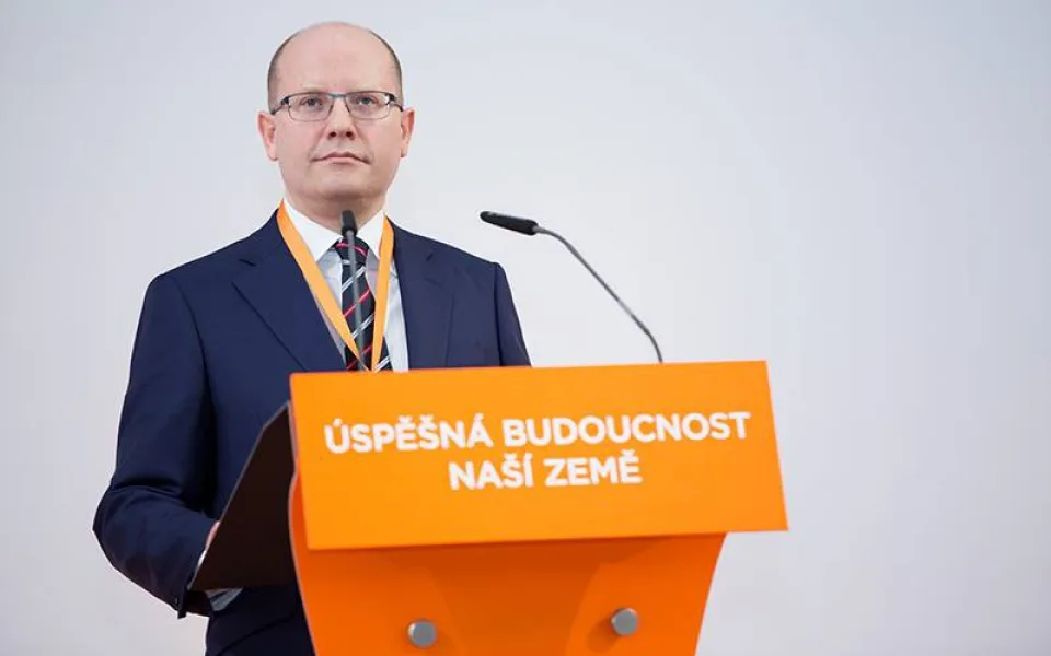Premiér Bohuslav Sobotka, zdroj: ČSSD