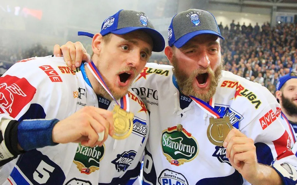 Oslavy titulu, zdroj: Kometa Brno, autor: Ivo Dostál