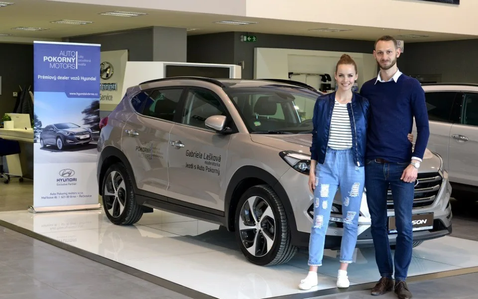 Gabriela Lašková s manželem Filipem