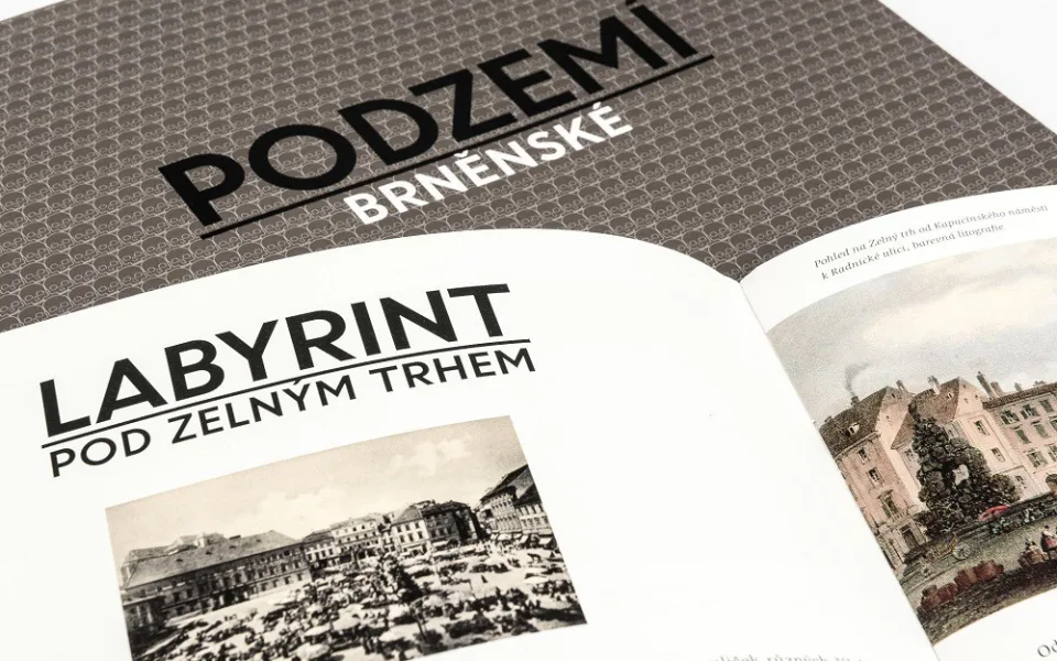 Vítězná publikace Brněnské podzemí