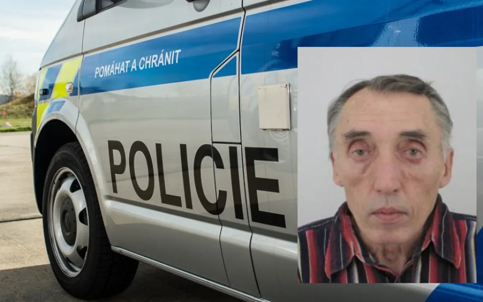 Pohřešovaný Zdeněk Janovský, zdroj: PČR