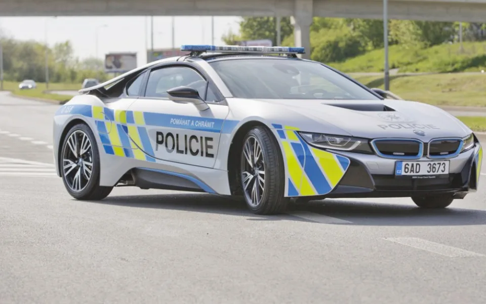 Policejní BMWi8, zdroj: BMW.cz