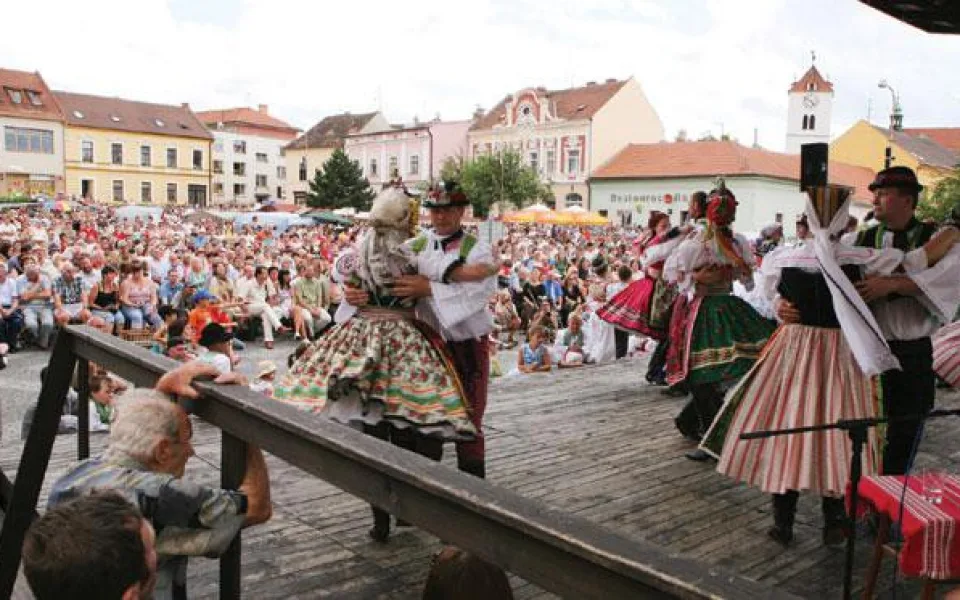 Festival ve  Strážnici, zdroj: Atlas Česka