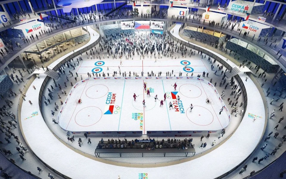 Vizualizace olympijského parku