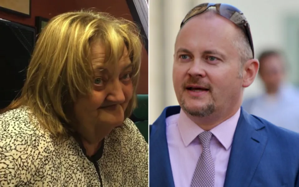 Jana Mrencová a Michal Hašek, zdroj: Echo24