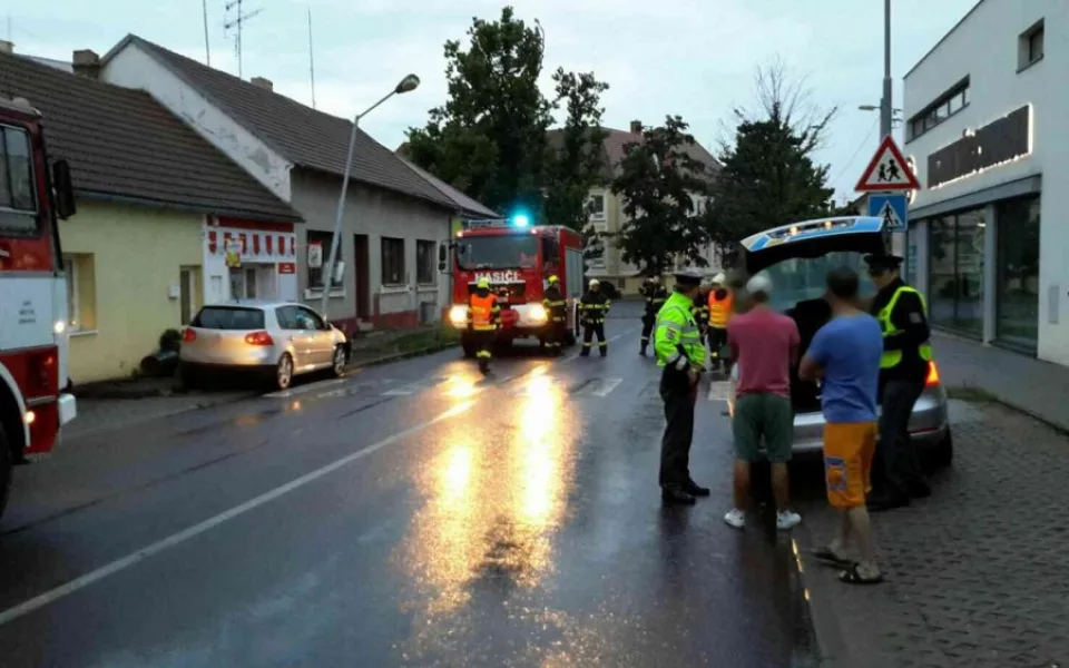 Nehoda v Hrušovanech nad Jevišovkou