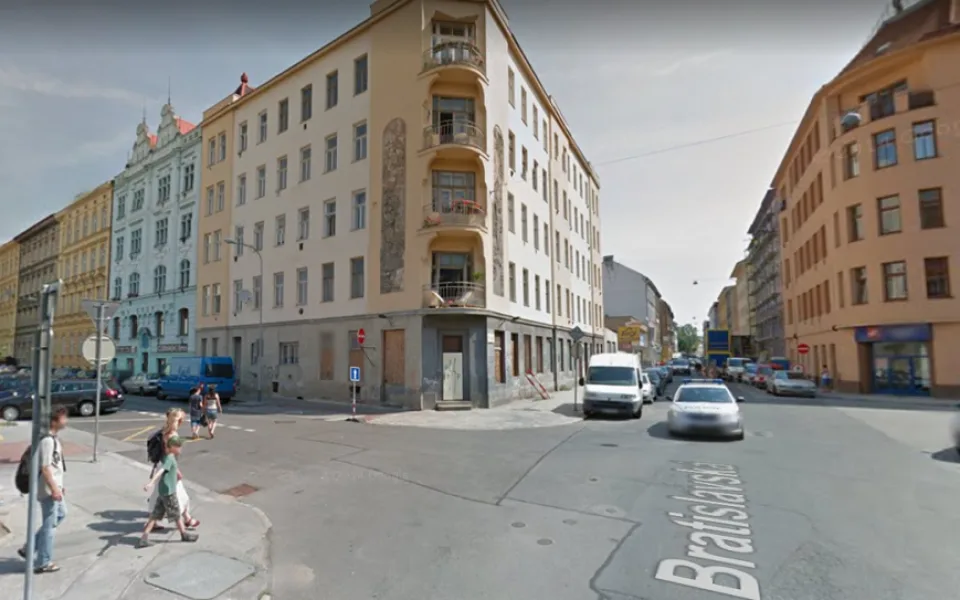 Křižovatka ulice Staré a Bratislavské