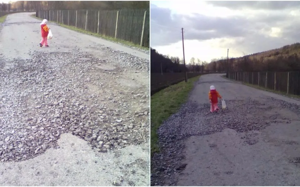 Výmol ve Lhotě Rapotina