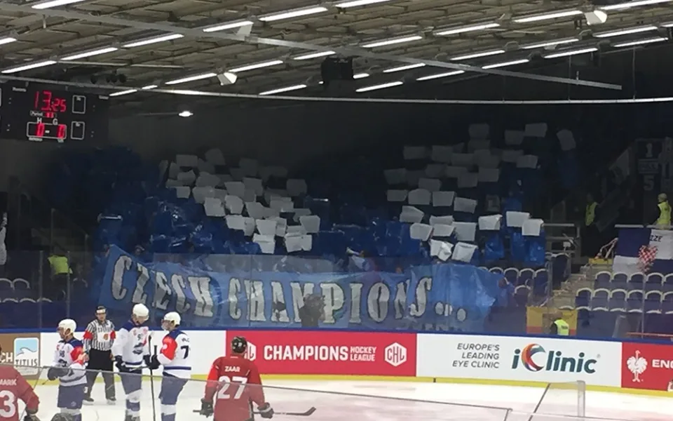 Choreo při zápase ve Švédsku