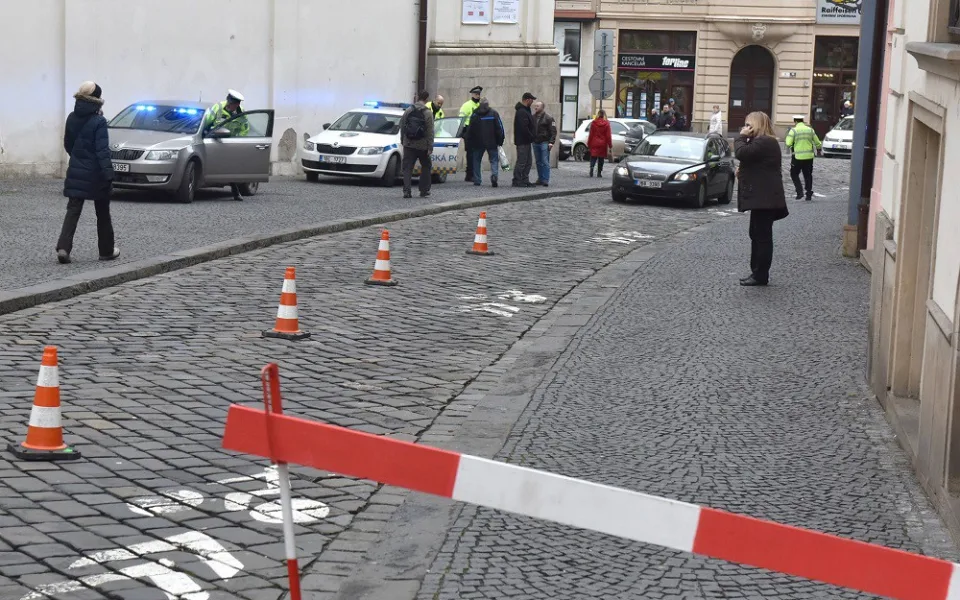 Uzavřená Dominikánská ulice