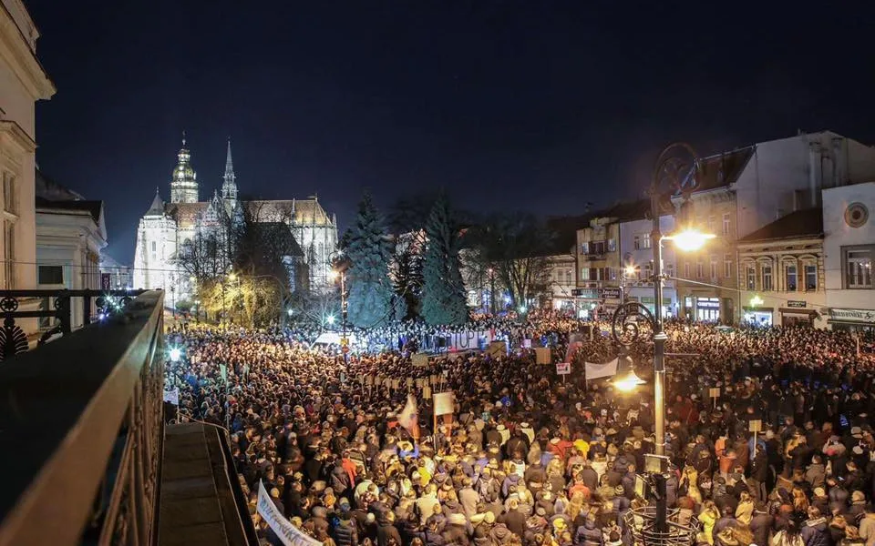 Demonstrace v Bratislavě
