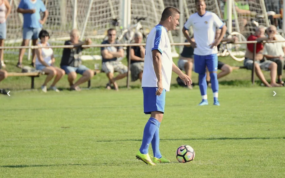 Petr Švancara v dresu Tišnova