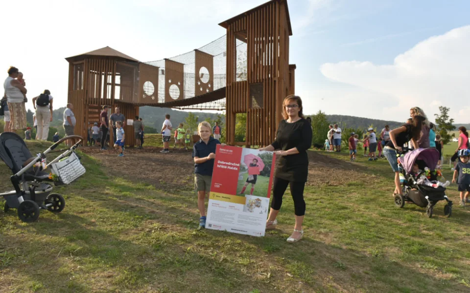 Nové hřiště v Medlánkách