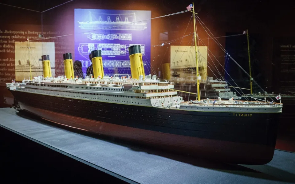 Titanic, výstava