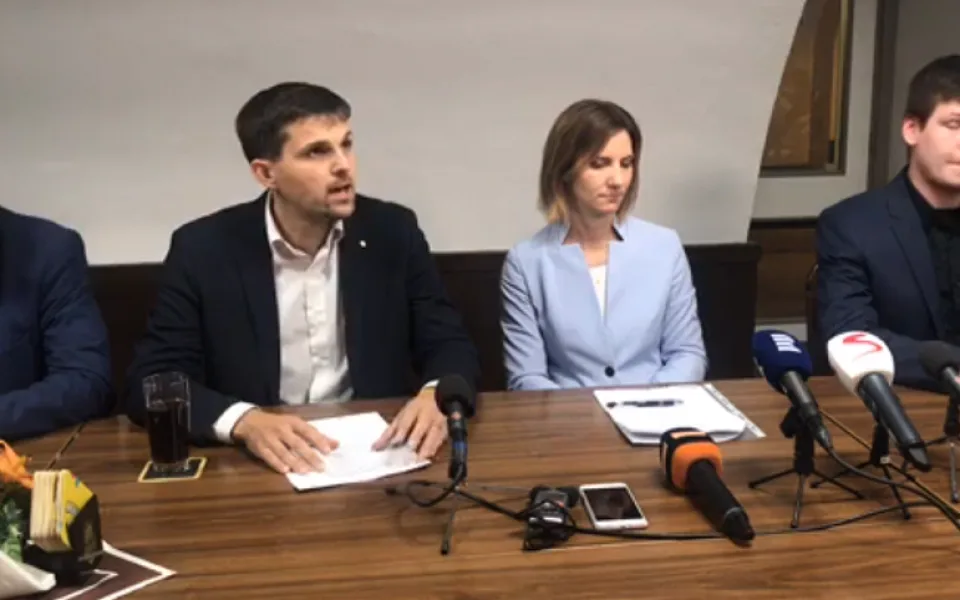 Lídři nově vznikající koalice