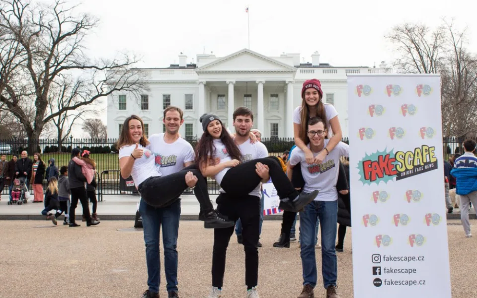 Tým Fakescape ve Washingtonu