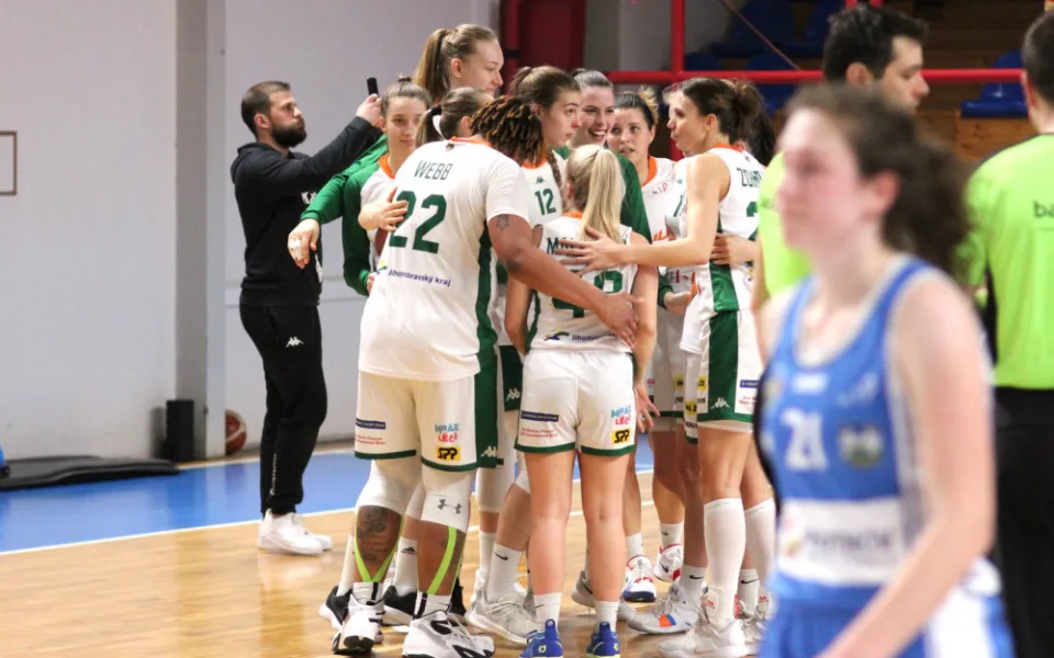 Brněnské basketbalistky porazily Trutnov a slaví postup