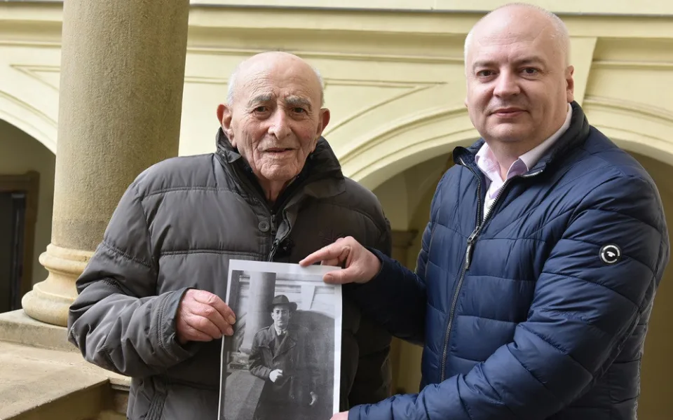 Bernard Papánek (vlevo) s náměstkem primátorky Oliverem Pospíšilem