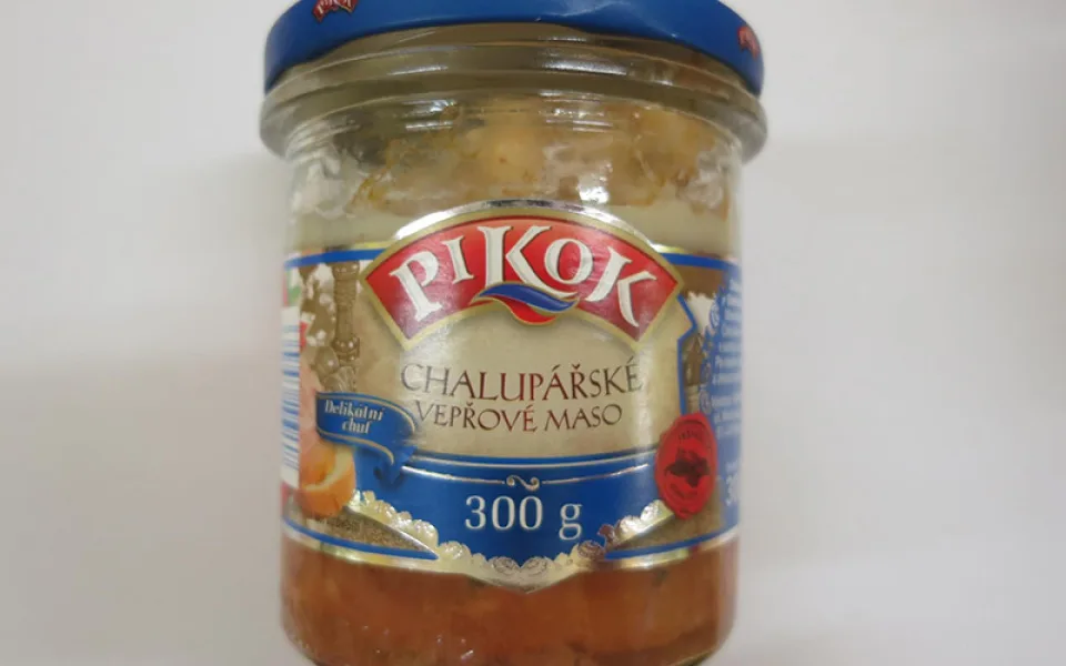 Maso, u kterého inspektoři nalezli menší podíl masa