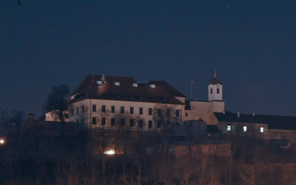 Špilberk ve tmě