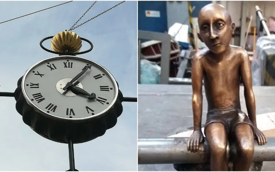 Adam Čekač na opravených hodinách