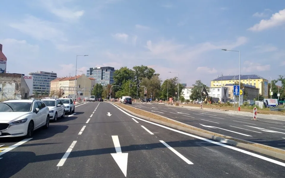 Ulice Dornych bude v provozu od už od soboty