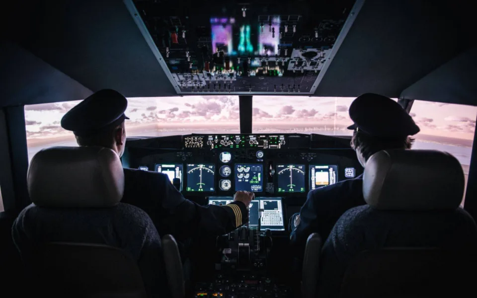 Kokpit Boeingu v Air Wine