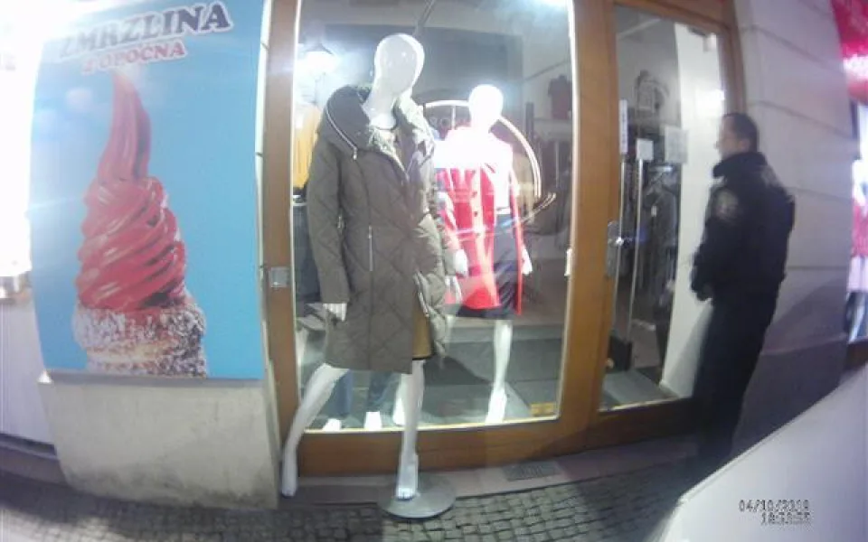 Figurína na Starobrněnské
