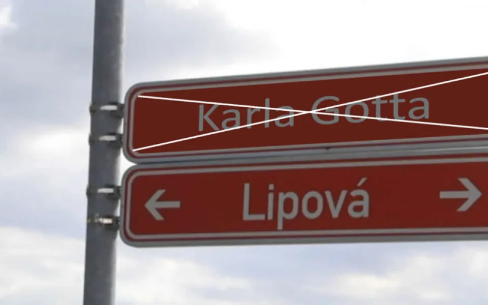 Ulice pojmenovaná po Karlu Gottovi v Ivančicích nakonec nebude
