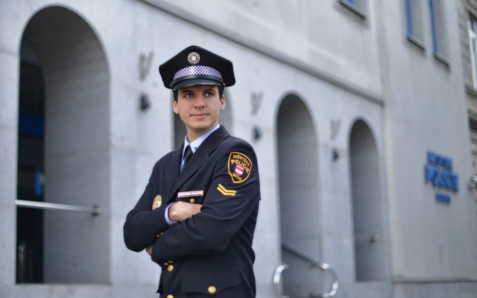 Jakub Ghanem pracuje u městské policie už osmým rokem.
