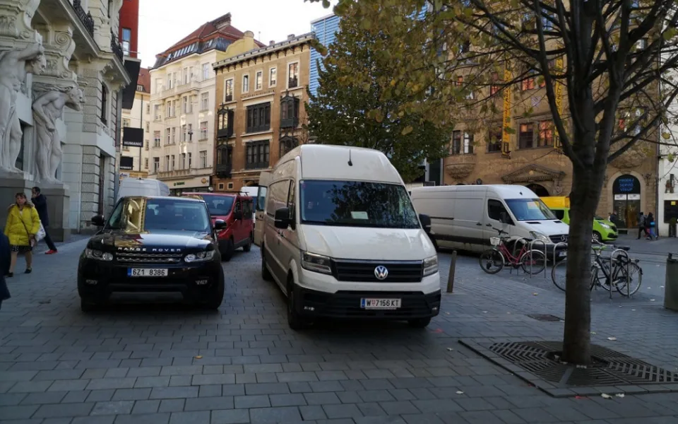 Častá situace v centru města.