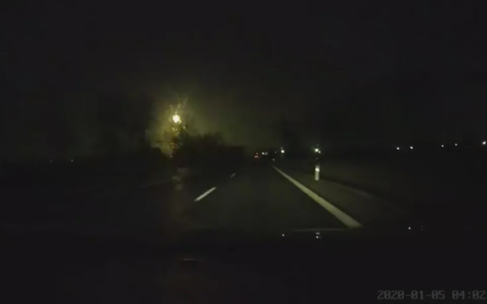 Bolid na severním obzorem