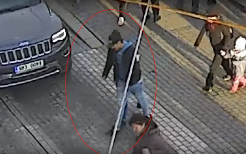 Záznam krádeže od Policie ČR
