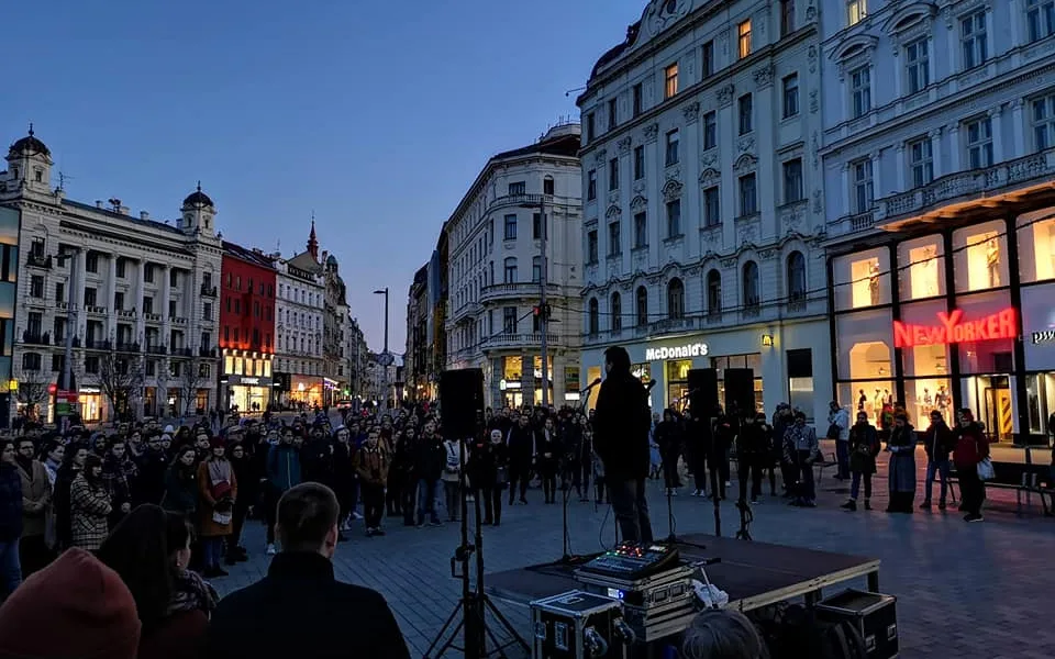 Shromáždění. Autor: Martin Holík