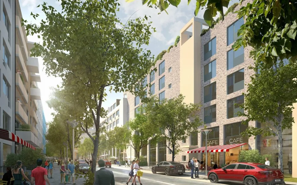 FOTO: Na zelené louce vznikne nová čtvrť. Developer chce v Jižním centru začít stavět první domy