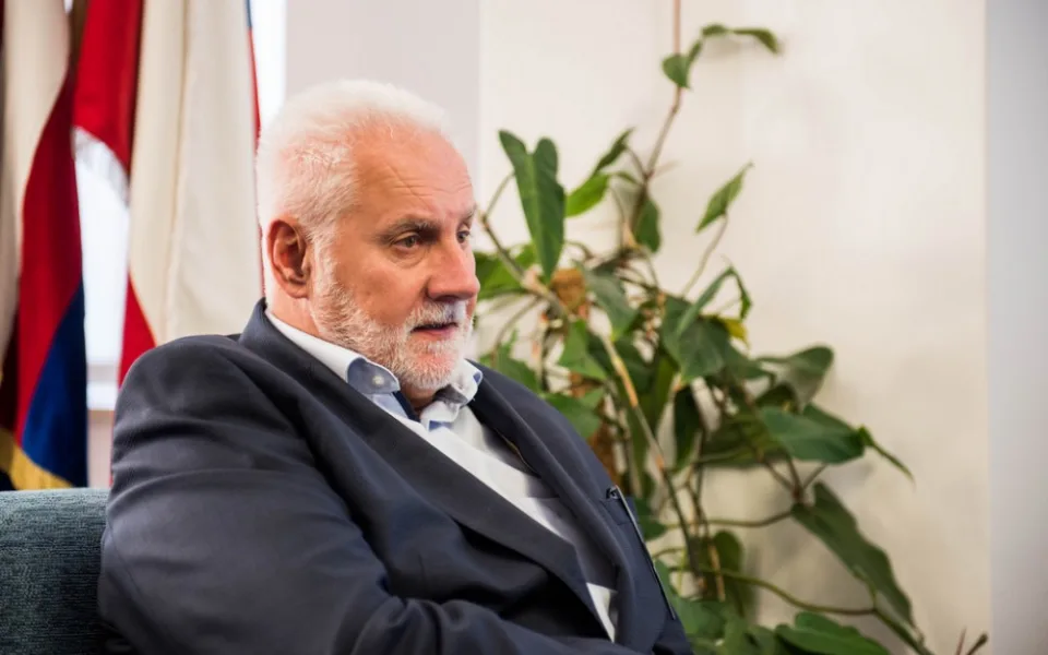Jihomoravský hejtman Bohumil Šimek