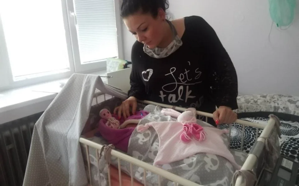 Ludmila Nejedlá s dcerkou Darinkou