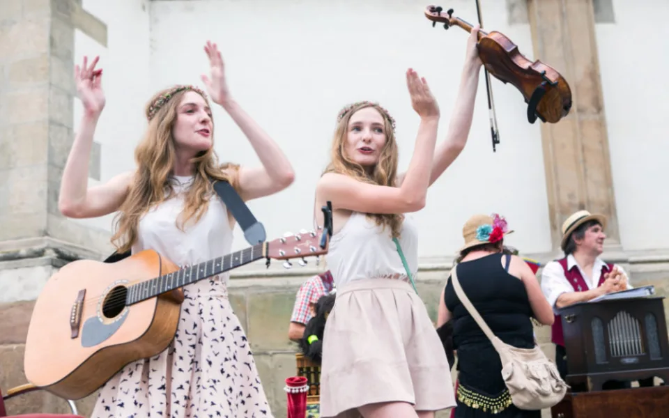 Bezuliční busking na Maratonu hudby Brno