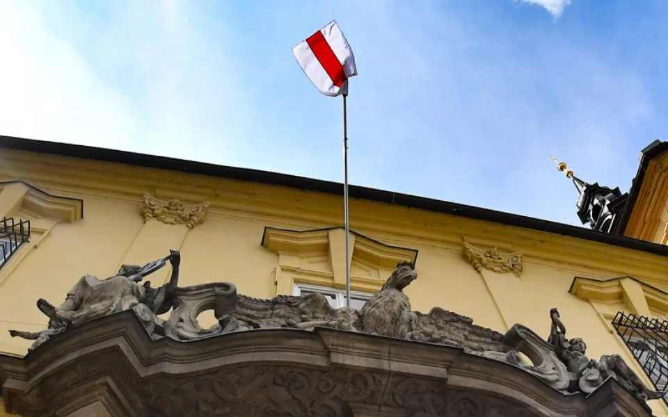 bělorusko vlajka brno