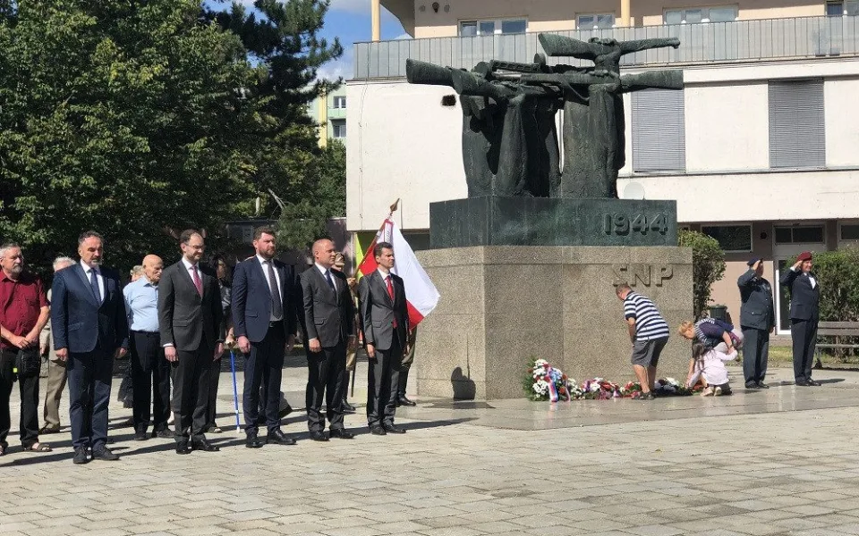 Výročí Slovenského národního povstání si připomněli i Brňané