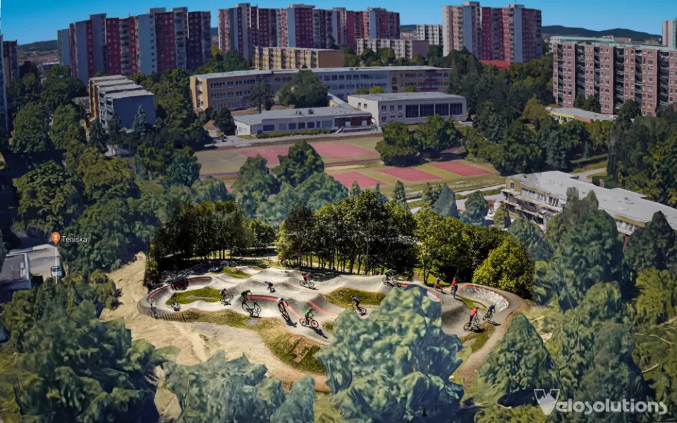 Mezi Líšní a Vinohrady vyroste nový pumptrack