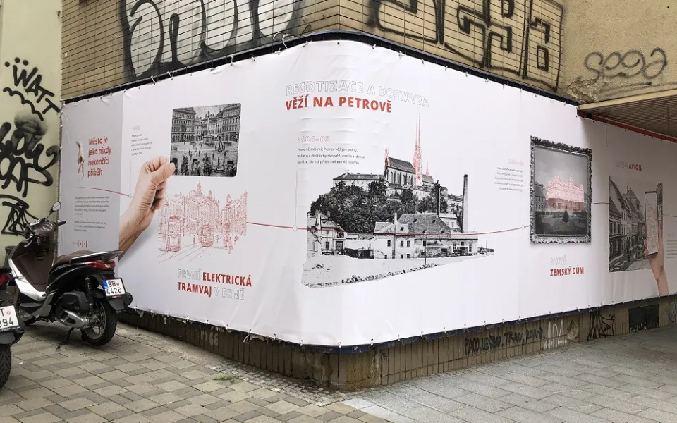 Výstava na Pohořelci láká návštěvníky na proměny města od roku 1900 a na vize budoucnosti Brna