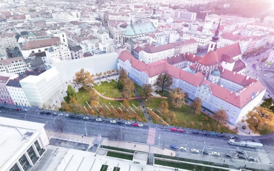 Vizualizace parku Danuše Muzikářové