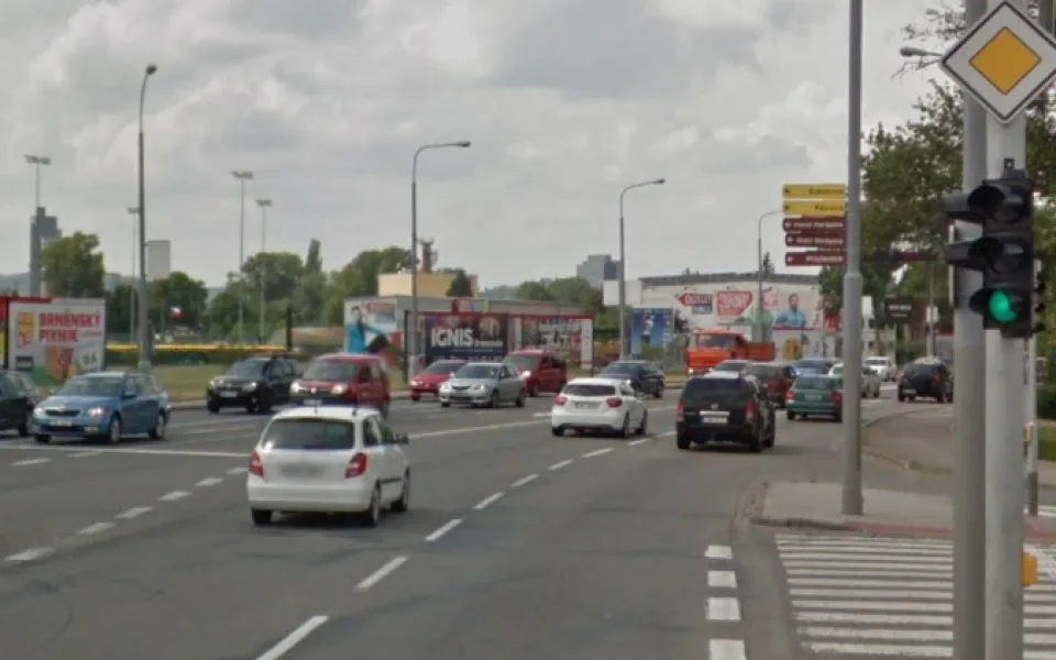 Ulice Hněvkovského v Brně
