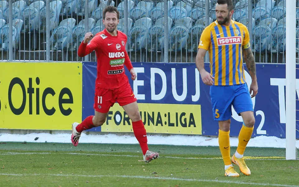Bude se Adam Fousek radovat z gólů i proti Bohemians?